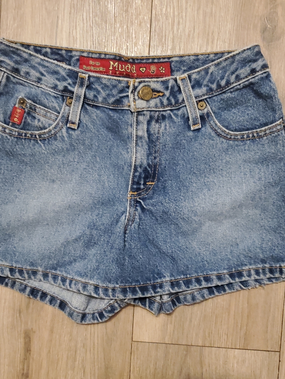 Mudd Women’s Light Blue Denim Shorts